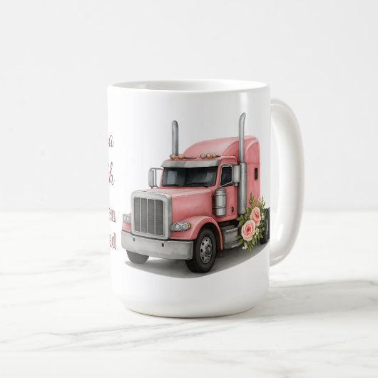 Königin des Straßenfahrers Kaffeetasse (VorderseiteRechts)