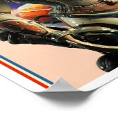 KÖNIGIN DES UNIVERUMS-SCI-FI-DRUCK POSTER (Ecke)