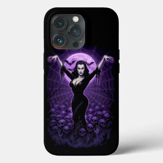 Königin des Webs Gothic-Vampir-iPhone-Case Case-Mate iPhone Hülle (Rückseite)