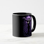 Königin des Webs - Gotische Vampire-Tasse Tasse (VorderseiteRechts)