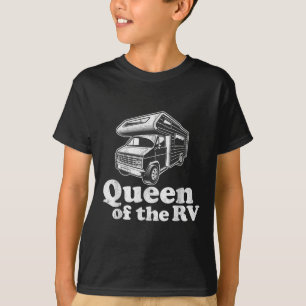 Königin des Wohnmobils Lustig Camping Retro Wohnmo T-Shirt