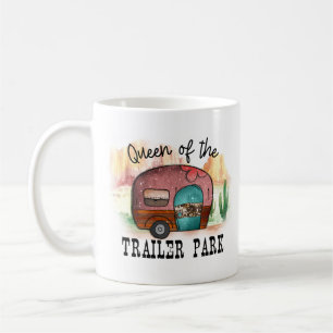 Königin des Wohnwagenparks Kaffeetasse