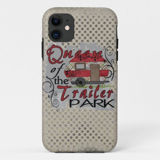 Königin des Wohnwagens Park lustige iPhone 5 Fall Case-Mate iPhone Hülle (Rückseite)