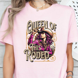 Königin dieses Rodeo-T-Shirts, Cowgirl Gift, Girl  T-Shirt