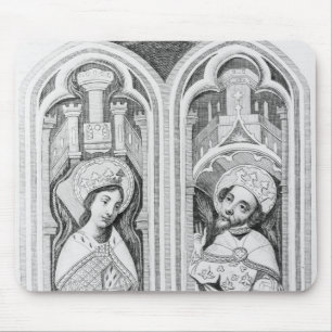 Königin Eleonor und Henry III, altes genommen Mousepad
