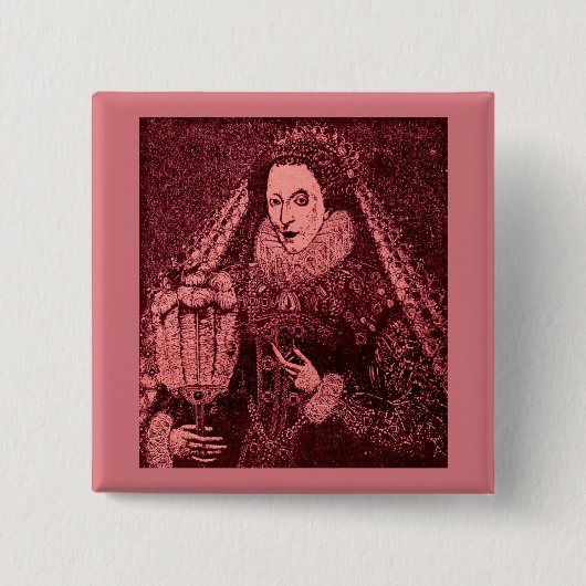 Königin Elisabeth I. in Rosa Button (Vorderseite)