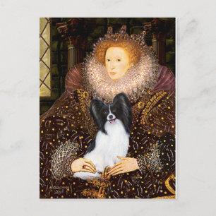 Königin Elisabeth I. - Papillon 1 Postkarte
