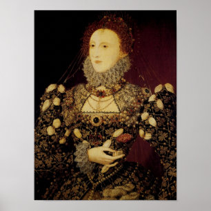 Königin Elisabeth I. Poster