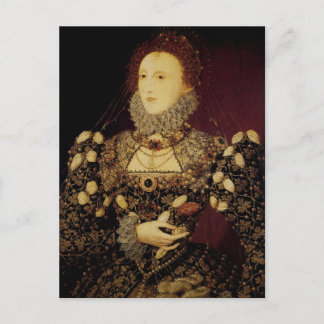 Königin Elisabeth I. Postkarte