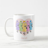 Königin Elisabeth II. Königin des Herzens Kaffeetasse (Links)