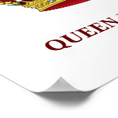 Königin Elizabeth 11 Crown-Poster Poster (Ecke)