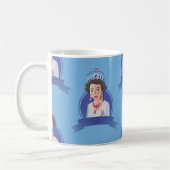 Königin elizabeth 2 kaffeetasse (Links)