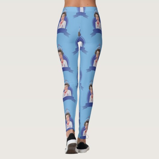 Königin elizabeth 2 Leggings (Rückseite)