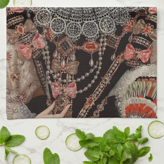 Königin Elizabeth das 1. Tuch (Gefaltet)