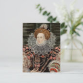 Königin Elizabeth die 1. POSTCARD Postkarte (Stehend Vorderseite)