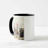 Königin Elizabeth I (1530-1603) die Truppen Tasse (Vorderseite Links)