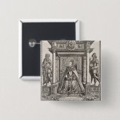 Königin Elizabeth I (1533-1603) als Gönner von Button (Vorne & Hinten)