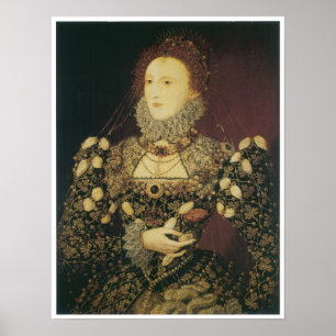 Königin Elizabeth I., 1575 Poster