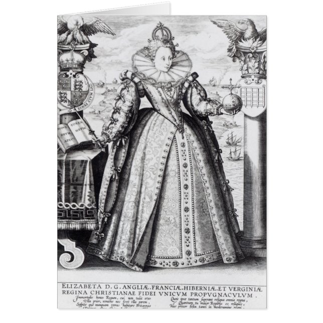 Königin Elizabeth I 1596 (Vorne)
