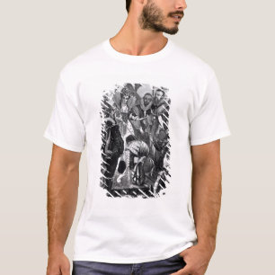 Königin Elizabeth I adelnder Francis Drake T-Shirt