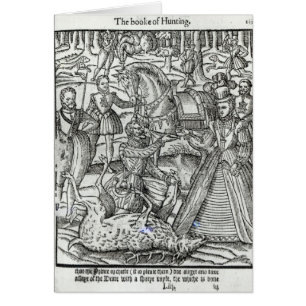 Königin Elizabeth I an einer Hirschjagd