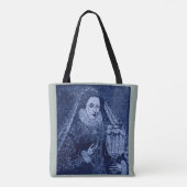 Königin Elizabeth I. blau Tasche (Rückseite)