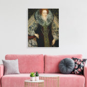 Königin Elizabeth I., c.1585-90 Leinwanddruck (Insitu (Wohnzimmer))