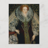 Königin Elizabeth I., c.1585-90 Postkarte (Vorderseite)