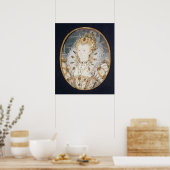 Königin Elizabeth I., c.1595-1600 Poster (Küche)