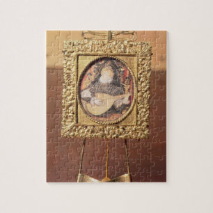 Königin Elizabeth I den Dichtungskitt spielend Puzzle