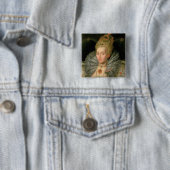 Königin Elizabeth I (Fehlschlaglängenporträt) Button (Beispiel)