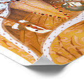 Königin Elizabeth I. - historische Abbildung Poster (Ecke)