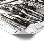 Königin Elizabeth I. im Parlament Poster (Ecke)