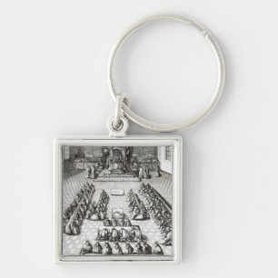 Königin Elizabeth I im Parlament Schlüsselanhänger