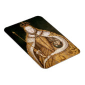 Königin Elizabeth I. in Coronation Robes Magnet (Rechte Seite)