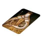 Königin Elizabeth I. in Coronation Robes Magnet (Linke Seite)