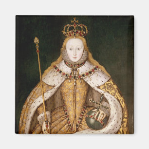 Königin Elizabeth I. in Coronation Robes Magnet