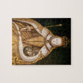 Königin Elizabeth I. in Coronation Robes Puzzle (Horizontal)
