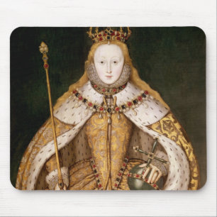 Königin Elizabeth I in den Krönungs-Roben Mousepad