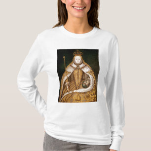 Königin Elizabeth I in den Krönungs-Roben T-Shirt