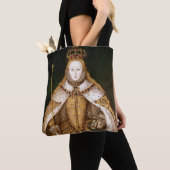 Königin Elizabeth I in den Krönungs-Roben Tasche (Von Nahem)