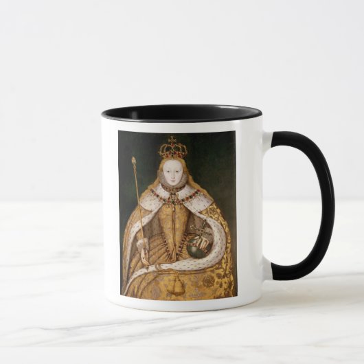 Königin Elizabeth I in den Krönungs-Roben Tasse (Rechts)