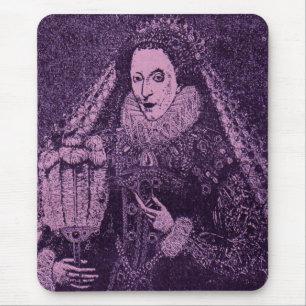 Königin Elizabeth I. in Lavendel Mousepad