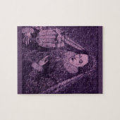 Königin Elizabeth I. in Lavendel Puzzle (Horizontal)