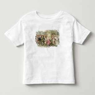 Königin Elizabeth I. in Prozession mit ihren Höfen Kleinkind T-shirt
