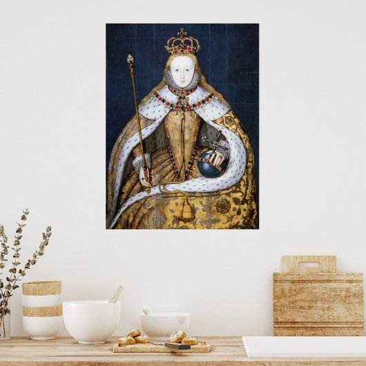 Königin Elizabeth I.: Krönung Poster (Küche)