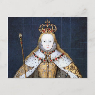 Königin Elizabeth I.: Krönung Postkarte