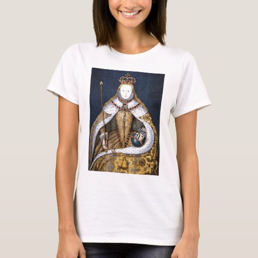 Königin Elizabeth I: Krönung T-Shirt (Vorderseite)