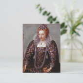 Königin Elizabeth I mit Perlen (Stehend Vorderseite)