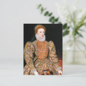 Königin Elizabeth I. Postkarte (Stehend Vorderseite)